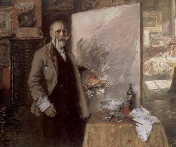 William Merritt Chase Self-Portrait France oil painting art